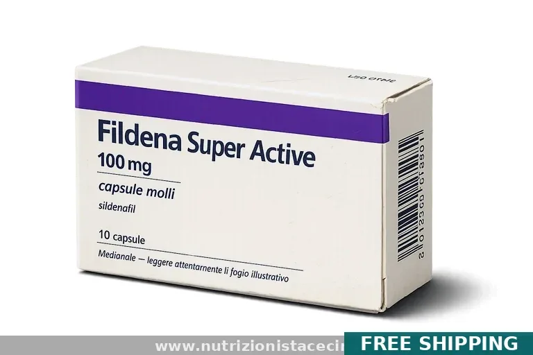 Fildena Super Active 100mg miglior prezzo in Italia — senza ricetta medica