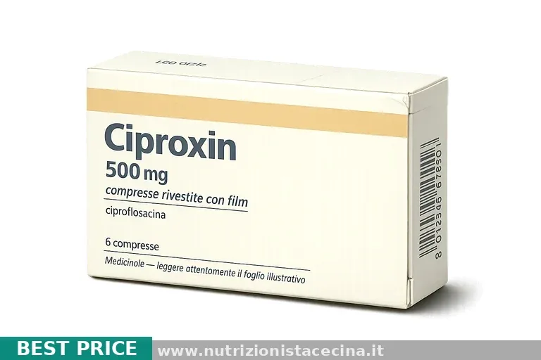 Comprare Cipro €0,35 Online: Ciprofloxacin 250mg, 500mg, 750mg